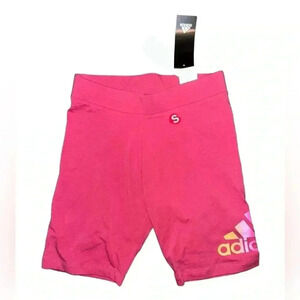 NEW Adidas Women's Pink Athletic Shorts - Size S